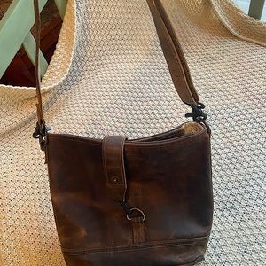 Myra leather crossbody/purse